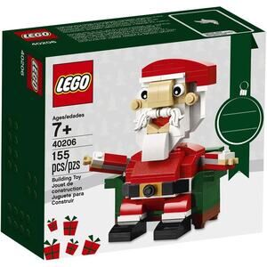 NEW LEGO Christmas Santa Claus Bricks & More Santa 40206 Building Kit - Retired